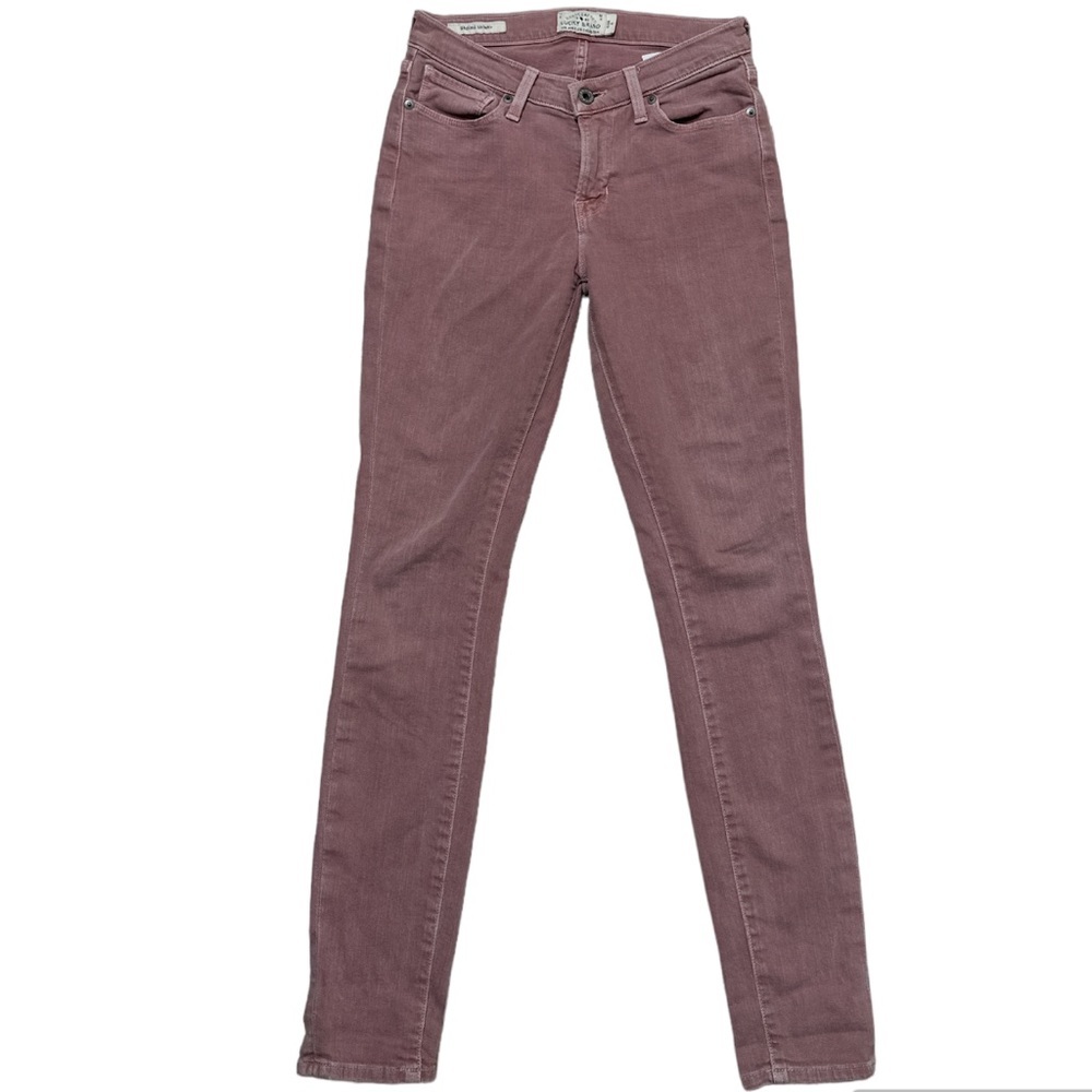 Lucky Brand Brooke Skinny Jeans Dusty Rose size 2/26
